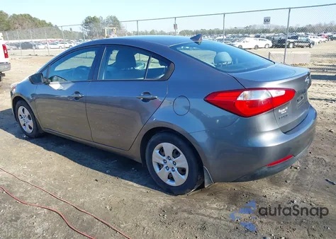 2016 Kia Forte Lx z USA, uszkodzony, nr VIN KNAFX4A69G5542286